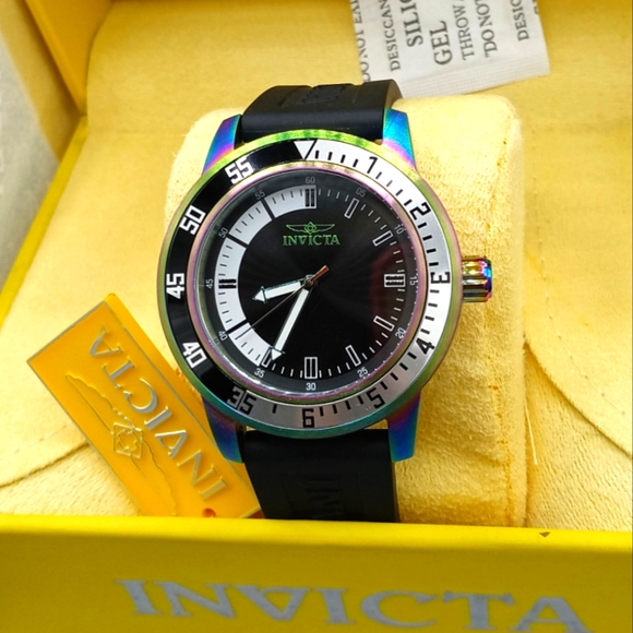 FIRM PRICE-NWOT INVICTA IRIDESCENT SPECIALITY WATCH(WATCH ONLY) - Picture 5 of 9